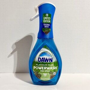 Dawn Platinum Powerwash Dish Spray Fresh Pine Scent LIMITED EDITION 16 oz NEW